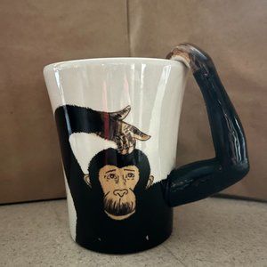 Pier 1 Imports Monkey Mug